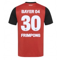 Bayer Leverkusen Jeremie Frimpong #30 Hjemmebanetrøje 2024-25 Kortærmet